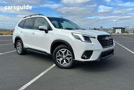 White 2023 Subaru Forester SUV 2.5I-L 4WD