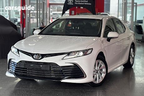 White 2024 Toyota Camry Sedan ASCENT F