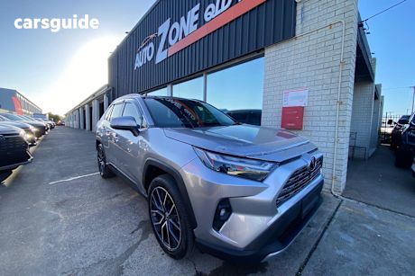 Silver 2025 Toyota RAV4 Wagon Cruiser (2Wd) Hybrid