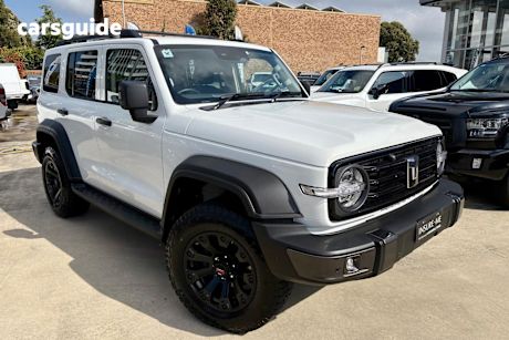 White 2023 GWM Tank 300 SUV ULTRA HYBRID 4X4