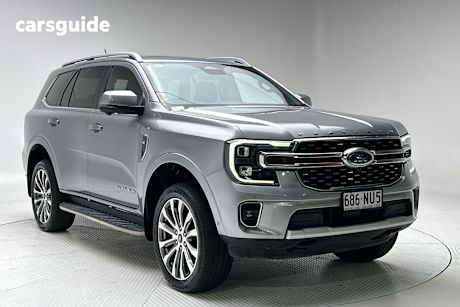Silver 2022 Ford Everest SUV PLATINUM 4X4