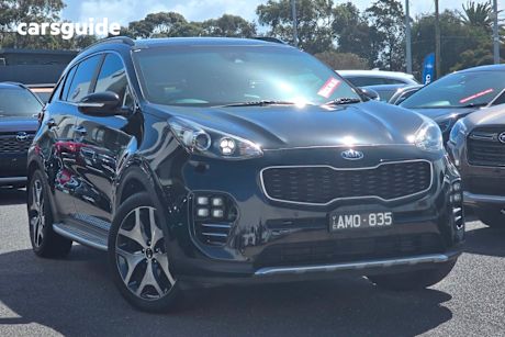 Black 2016 Kia Sportage Wagon Gt-Line (Awd)