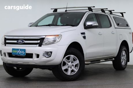White 2015 Ford Ranger Dual Cab Utility Xlt 3.2 (4X4)