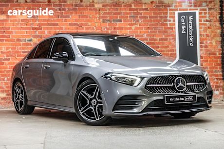 Grey 2021 Mercedes-Benz A180 Sedan