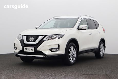 White 2018 Nissan X-Trail SUV ST-L F