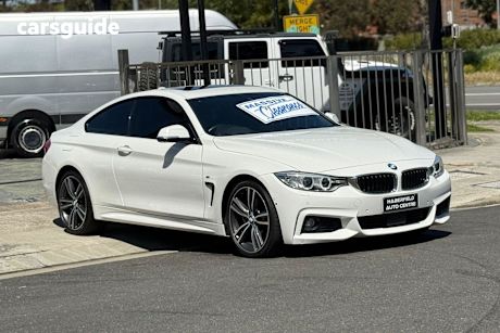White 2016 BMW 4 Coupe 420D M SPORT R