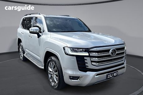 Silver 2023 Toyota Landcruiser SUV SAHARA ZX 4X4