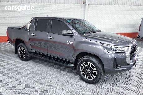 Grey 2022 Toyota Hilux Ute Tray SR5 4X4
