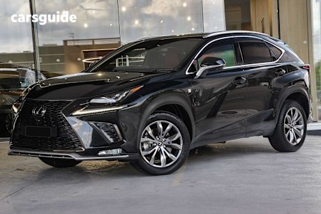 Black 2020 Lexus NX SUV NX300 F SPORT F
