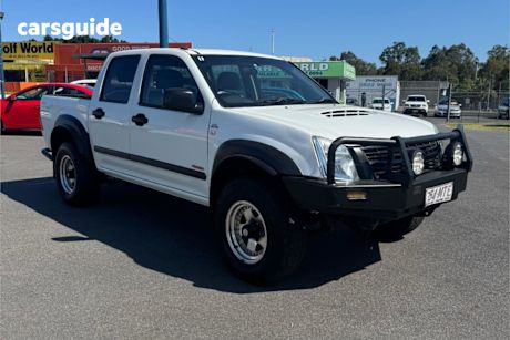 White 2007 Holden Rodeo Crew Cab Pickup Lx (4X4)