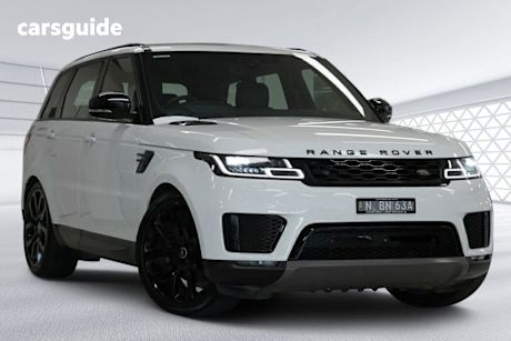 White 2019 Land Rover Range Rover Sport Wagon Sdv6 Se (183Kw)