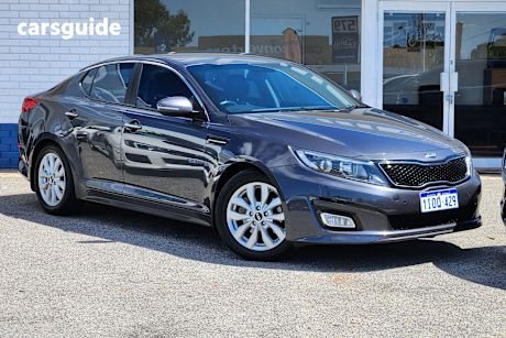 Grey 2015 Kia Optima Sedan SI F
