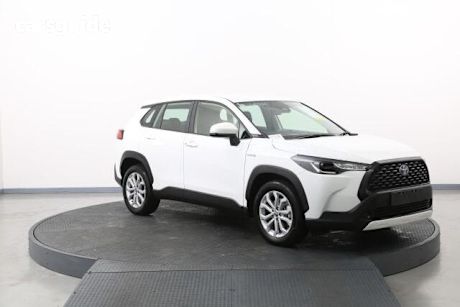 White 2023 Toyota Corolla Cross Wagon GX 2WD Hybrid