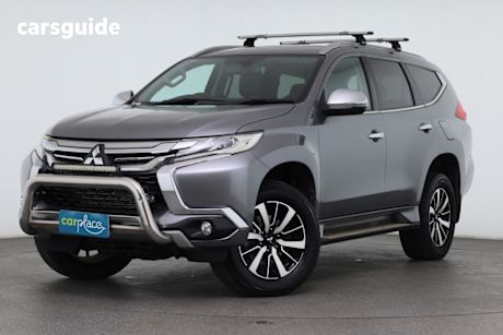 Grey 2017 Mitsubishi Pajero Sport Wagon Gls (4X4) 7 Seat