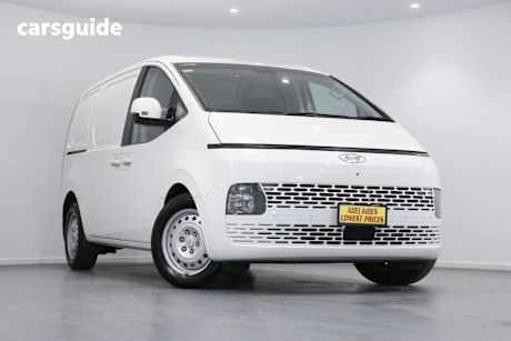 White 2022 Hyundai Staria Load Commercial F