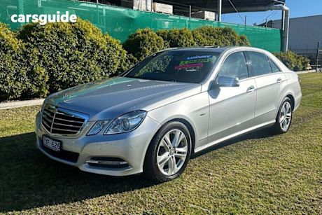 Silver 2012 Mercedes-Benz E250 Sedan Cdi Elegance