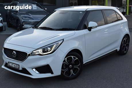 White 2020 MG MG3 Hatch EXCITE F