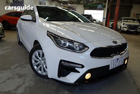 White 2021 Kia Cerato Sedan S F