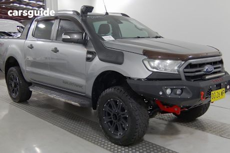 Silver 2016 Ford Ranger Dual Cab Pick-up Wildtrak 3.2 (4X4)