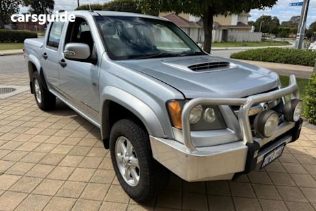 Silver 2011 Holden Colorado Ute Tray LX 4X4