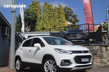 White 2017 Holden Trax SUV LT F