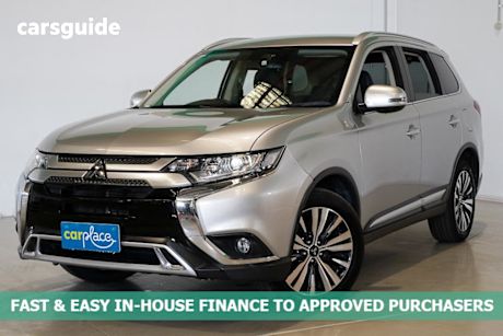 Silver 2019 Mitsubishi Outlander Wagon Ls 7 Seat (2Wd)
