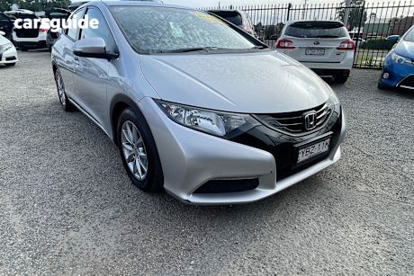 Silver 2014 Honda Civic Hatch VTI-S F