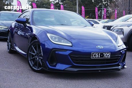 Blue 2022 Subaru BRZ Coupe S