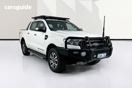 White 2016 Ford Ranger Dual Cab Pick-up Wildtrak 3.2 (4X4)