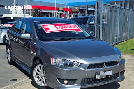 Grey 2011 Mitsubishi Lancer Sedan VR F