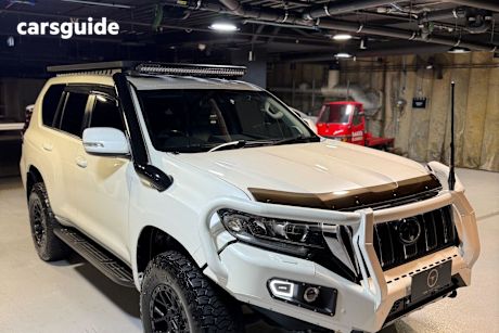 White 2022 Toyota Landcruiser Prado SUV GXL 4X4