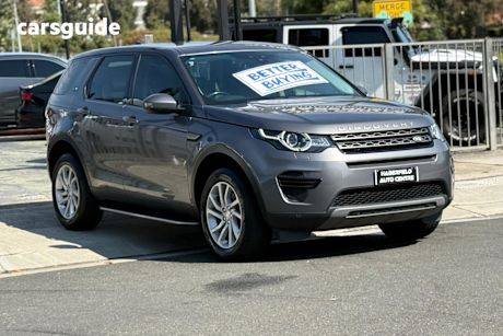 Grey 2016 Land Rover Discovery Sport SUV TD4 150 SE 4X4