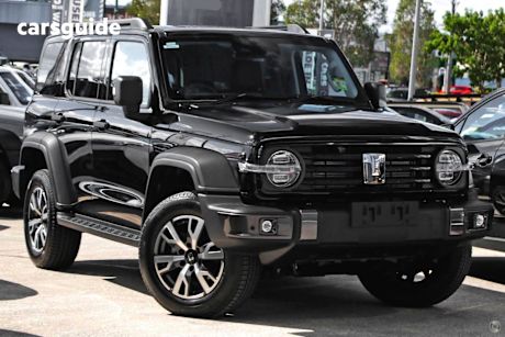 Black 2025 GWM Tank 300 SUV ULTRA 4X4