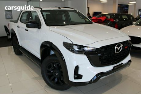 White 2024 Mazda BT-50 Dual Cab Pick-up Sp (4X4)