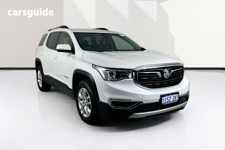 White 2019 Holden Acadia Wagon Lt (2Wd)