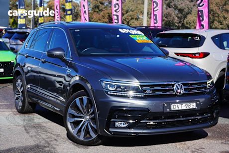 Grey 2018 Volkswagen Tiguan Wagon 162 Tsi Highline
