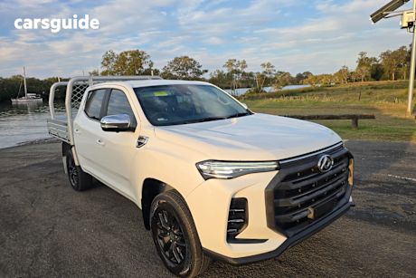 White 2022 LDV T60 Double Cab Utility Max Luxe (4X4)