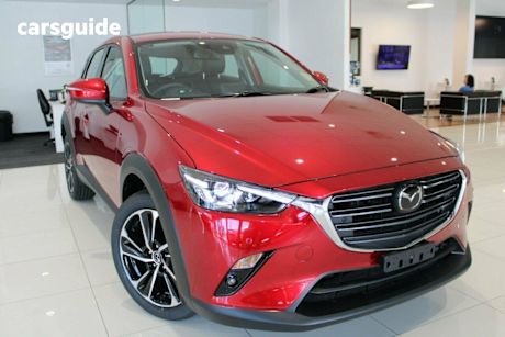 Red 2025 Mazda CX-3 Wagon G20 Evolve