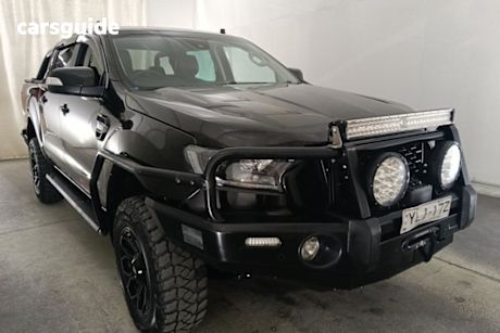 Black 2020 Ford Ranger Double Cab Pick Up Fx4 3.2 (4X4) Special Edition