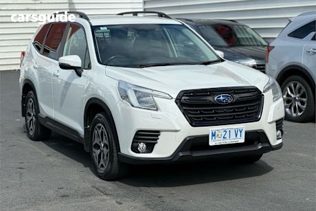 White 2022 Subaru Forester SUV 2.5I-L 4WD