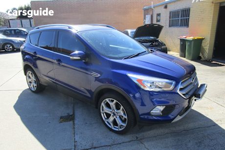 Blue 2016 Ford Escape Wagon Titanium (Awd)