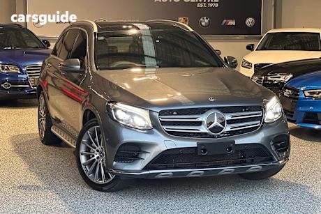 Grey 2017 Mercedes-Benz GLC-Class SUV GLC250 D 4WD