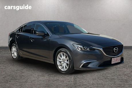 Grey 2017 Mazda Mazda6 Sedan TOURING F