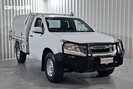 White 2016 Isuzu D-MAX Cab Chassis Sx (4X4)