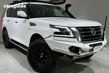 White 2020 Nissan Patrol SUV TI 4X4