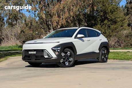 White 2023 Hyundai Kona Wagon (Fwd)
