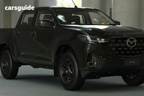 Black 2025 Mazda BT-50 Dual Cab Pick-up Xt (4X4)