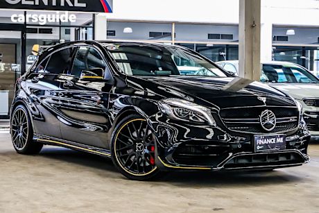 Black 2018 Mercedes-Benz A-CLASS Hatch A45 AMG 4WD