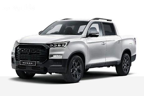 White 2025 Kgm Musso Crew Cab Pickup Ultimate
