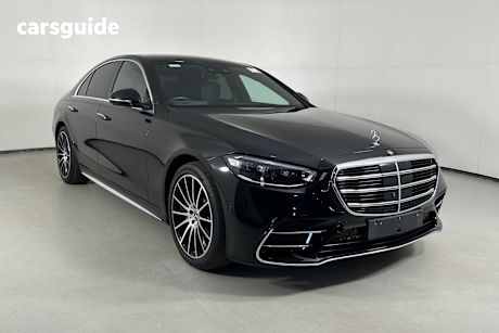 Black 2021 Mercedes-Benz S450 Saloon 4Matic (Hybrid)